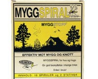 Myggspiral 10pk + stativ - Myggstopp 860614