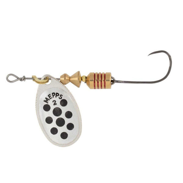 Mepps 122634 Aglia Spinner 2 S/BL/D Singelkrok