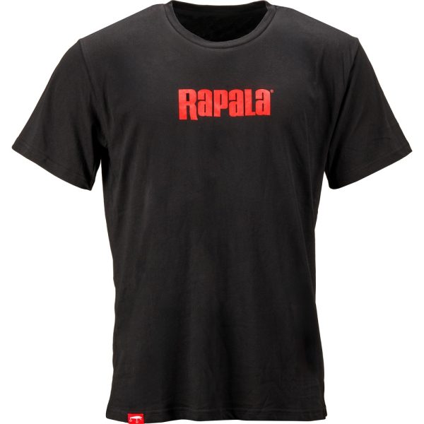 Rapala Black Red Logo T-Shirt XS 154165