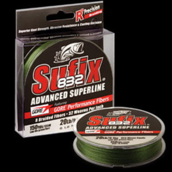 Sufix 22 100478 832Gore Braid 0,15mm 120m green