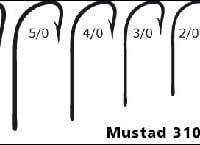 Mustad 18 Limerick DT #2/0 175025 25stk