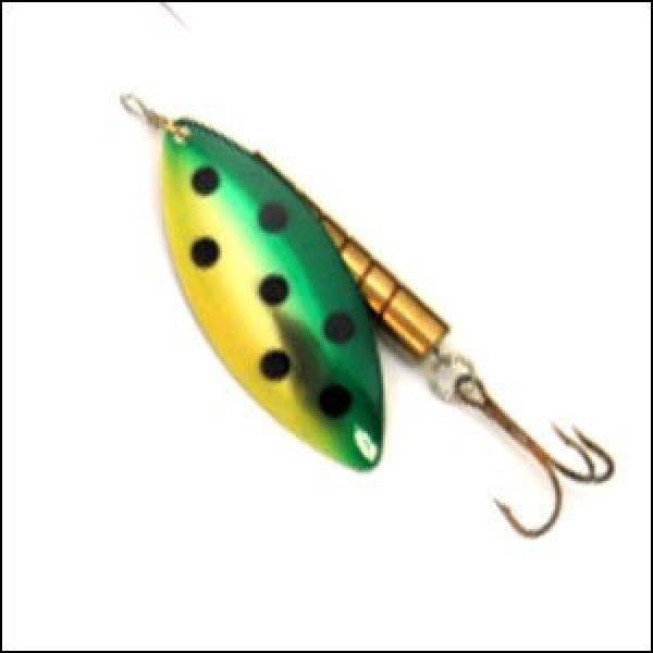 Søvik Laksespinner 18g gull-grønn-sort5126.405