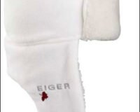 Varm vinterlue i fleece fra Eiger S/Medium