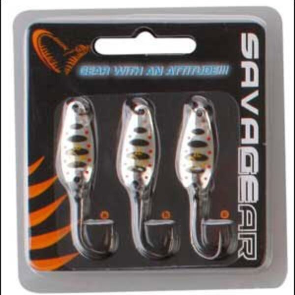 Savage Gear 16 Nails 2,8cm 3stk Dirty Silver 42156