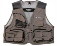Fiskevest – Ron Thompson Mesh Lite Stone (Medium)