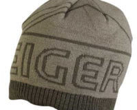 Strikkelue (Beanie) fra Eiger m fleecefor - Grønn