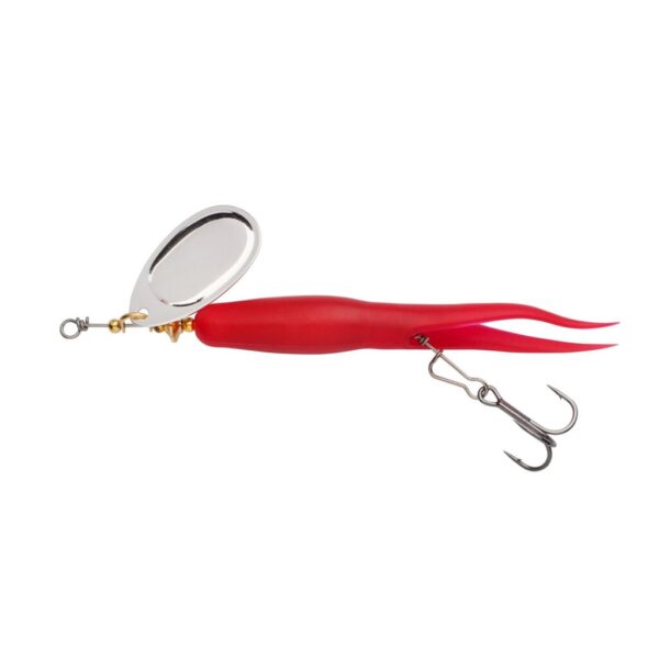 Abu Salmon Seeker spinner for laks 24g Red - Silver 1549951