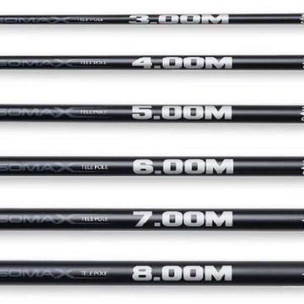 DAM Sensomax Tele Pole Coarse Rod 8 meter 8 ledd SVS71151